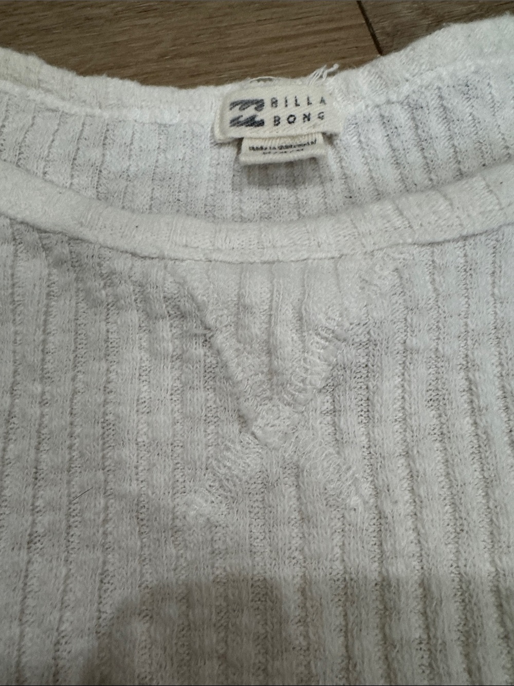 Billabong Ribbed Cropped Top - Picture 4 of 5